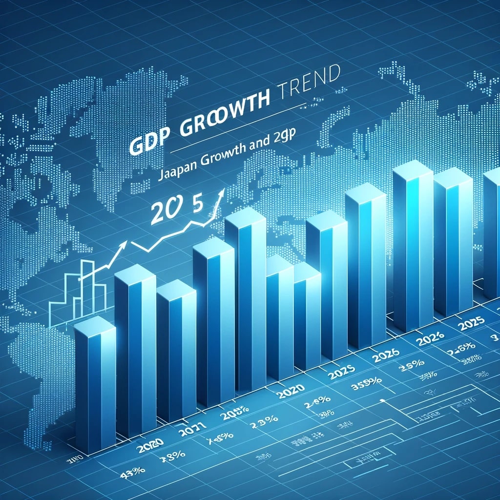 Ảnh minh họa Xu hướng tăng trưởng kinh tế Nhật Bản giai đoạn 2020 - 2025.